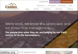 Sites similar to cadden.com