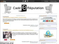Sites similar to caddereputation.over-blog.com