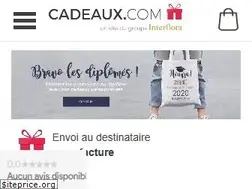Sites similar to cadeau.com