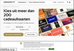 Sites similar to cadeaukaart.nl