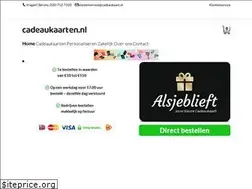 Sites similar to cadeaukaarten.nl