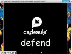Sites similar to cadeaute.com