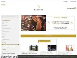Sites similar to cadeauxbarriere.com