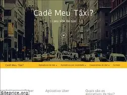 Sites similar to cademeutaxi.com