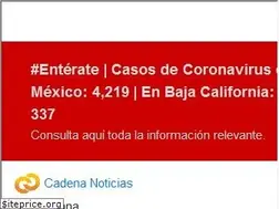 Sites similar to cadenanoticias.mx