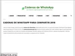 Sites similar to cadenasdewasap.es