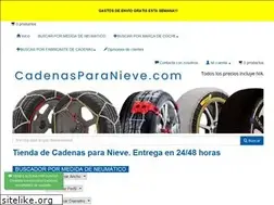 Sites similar to cadenasparanieve.com