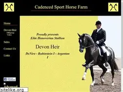 Sites similar to cadencedsporthorsefarm.com