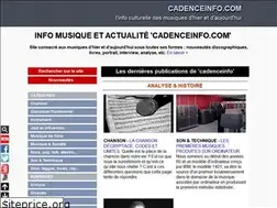 Sites similar to cadenceinfo.com