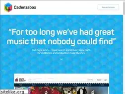 Sites similar to cadenzabox.com