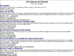 Sites similar to caderno.allanpatrick.net