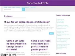 Sites similar to cadernodoenem.com.br