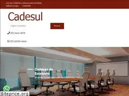 Sites similar to cadesul.com.br