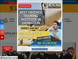 Sites similar to cadetsdefenceacademy.com