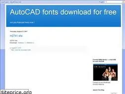 Sites similar to cadfonts.blogspot.com