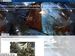 Sites similar to cadiascreed40k.blogspot.com