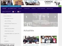 Sites similar to cadicec.org