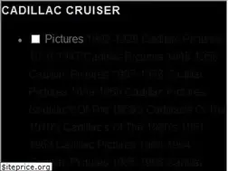 Sites similar to cadillaccruiser.com