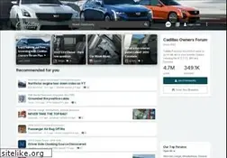 Sites similar to cadillacforums.com
