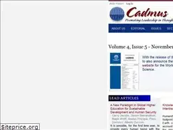 Sites similar to cadmusjournal.org