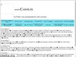 Sites similar to cador.fr