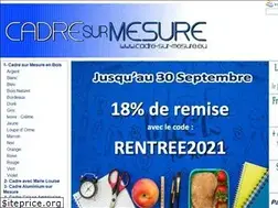 Sites similar to cadre-sur-mesure.eu