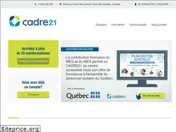 Sites similar to cadre21.org