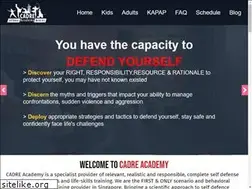 Sites similar to cadreacademy.com