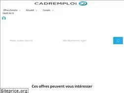 Sites similar to cadreemploi.fr