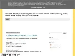 Sites similar to cadsystemshelp.blogspot.com