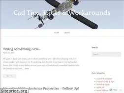 Sites similar to cadtipstricks.wordpress.com