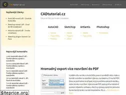 Sites similar to cadtutorial.cz