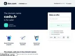 Sites similar to cadu.fr