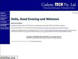 Sites similar to cadzow.com.au