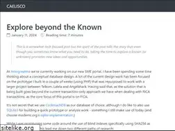 Sites similar to caelisco.net