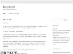 Sites similar to caesarsamsi.com