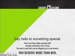 Sites similar to caesarskitchen.com