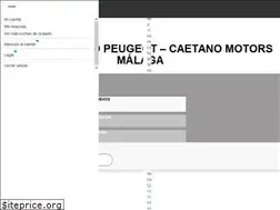 Sites similar to caetanomotorsmalaga.es