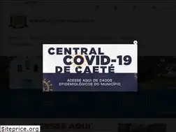 Sites similar to caete.mg.gov.br