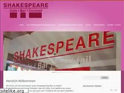 Sites similar to cafe-bar-shakespeare.de