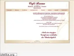 Sites similar to cafe-braun.de