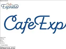 Sites similar to cafe-express.com