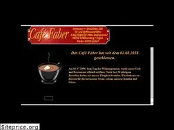Sites similar to cafe-faber.de