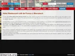 Sites similar to cafe-france-marrakech.com