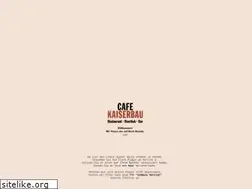 Sites similar to cafe-kaiserbau.de