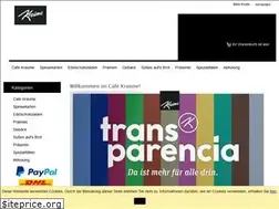 Sites similar to cafe-kraume.de
