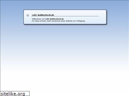 Sites similar to cafe-kubitscheck.de