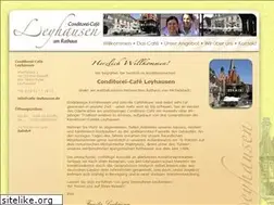 Sites similar to cafe-leyhausen.de