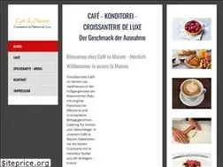 Sites similar to cafe-maison.de