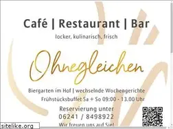 Sites similar to cafe-ohne-gleichen.de